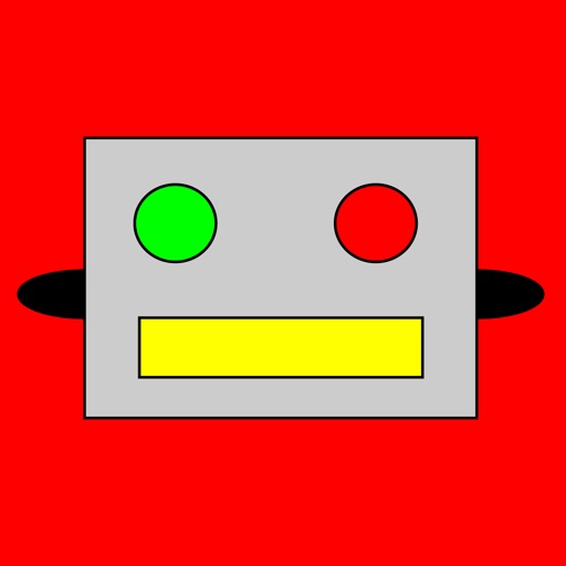 Animated Retro Robot Stickers icon