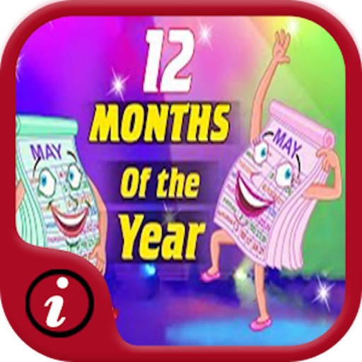 Fun English Vocabulary Months Of The Year Learning Games - A toddler calendar learning app Icon