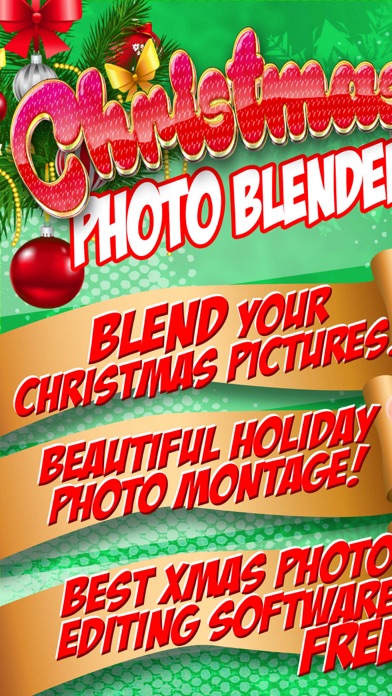 Screenshot #1 pour Noël Photo Mélangeur - Meilleur Éditeur D'image