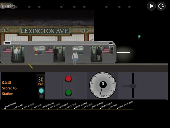 Screenshot #4 pour New York Subway Driver