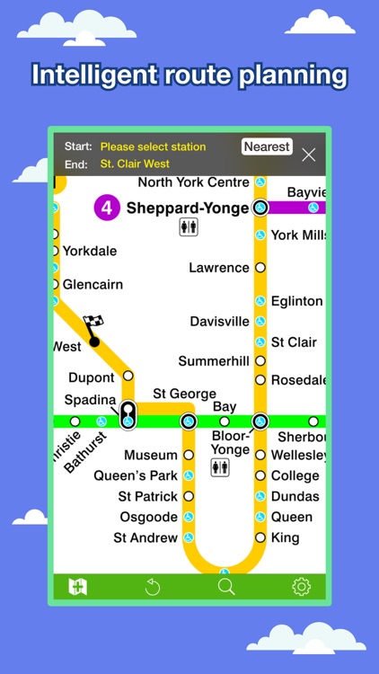 Toronto Transport Map - Subway Map