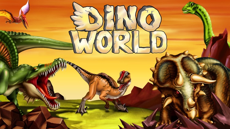 DINO WORLD - Jurassic Dinosaur Fighting games