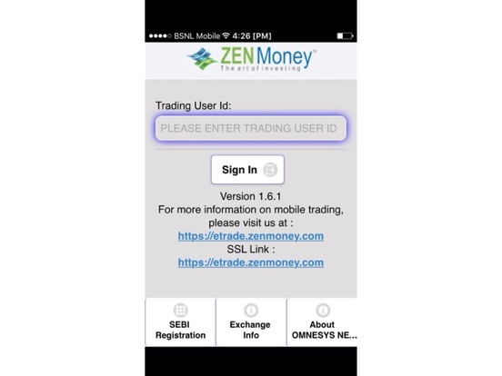 Zen Money Mobile Trading App