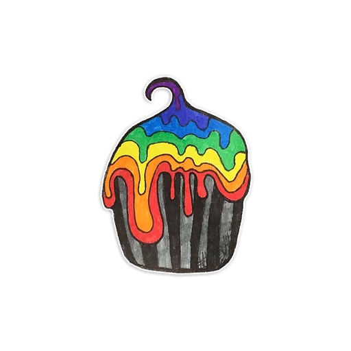 Ragga Muffin - Weird Cake Stickers icon