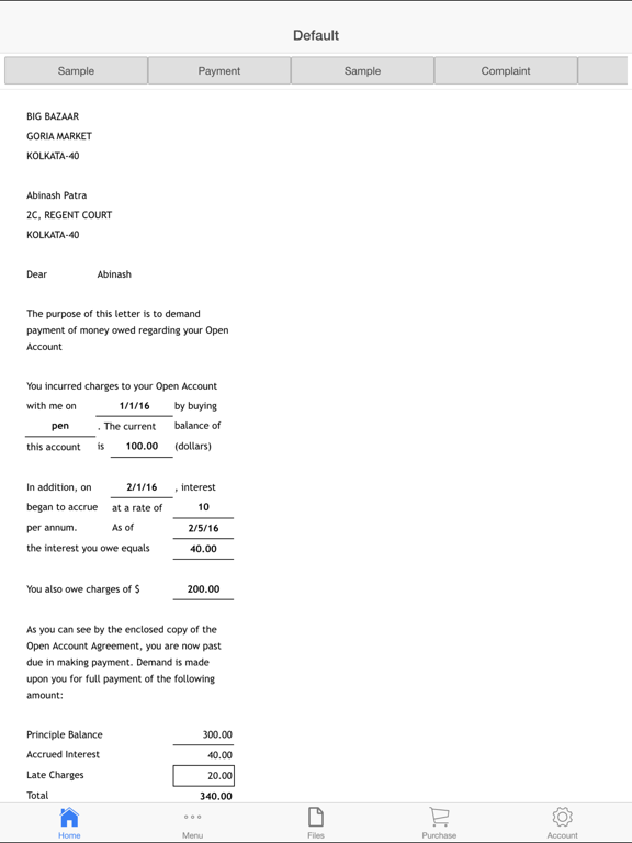 Screenshot #4 pour Business Letter