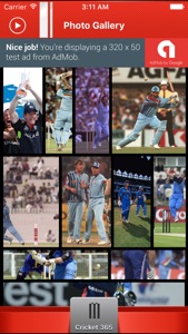 Cricket365 - England screenshot #2 for iPhone