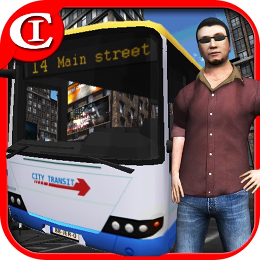 Crazy Bus Simulator 3D Plus icon