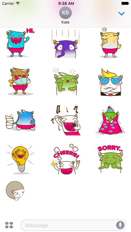 Ropopo the fat and funny monster