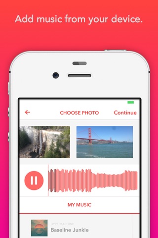 Maestro - Perfectly timed videos from your photos screenshot 4