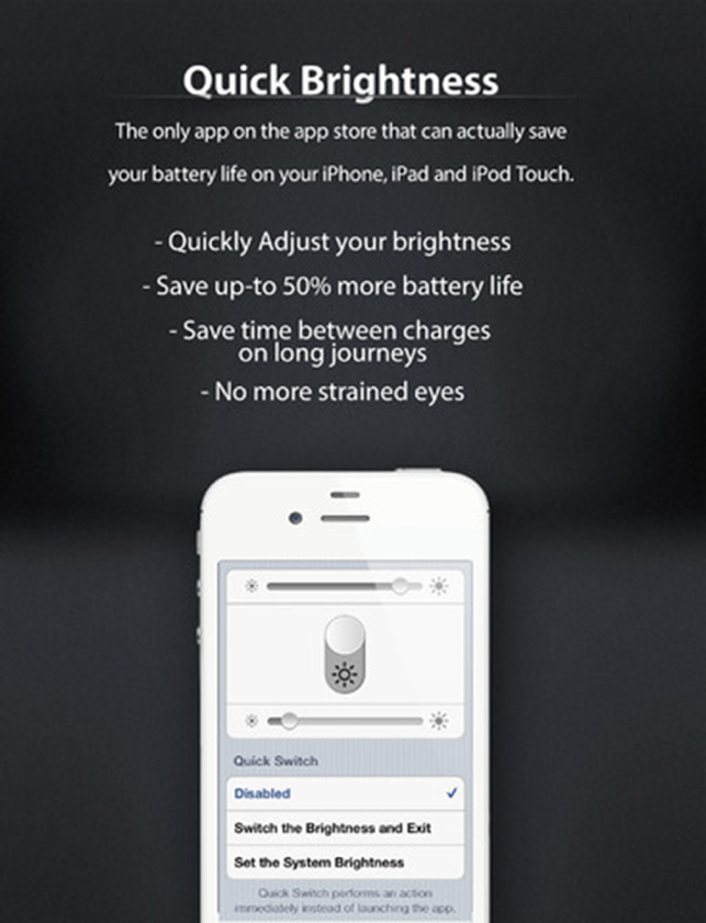 ‎Quick Brightness - Control the Power Screenshot