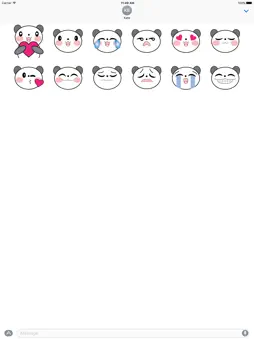 Panda Sticker screenshot 3