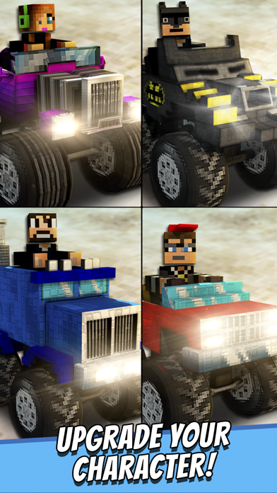 Monster Truck World Survival Endless Game screenshot 4