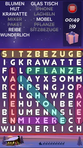 Game screenshot Weihnachten Wortsuche apk