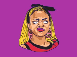 Turn up your texts using Oxygen’s Bad Girls Club stickerpack, and relive some of the most classic moments from the show in honor of the all new season