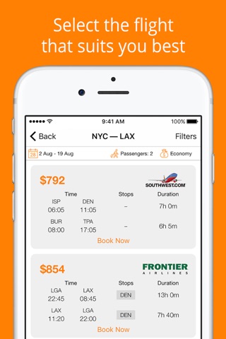 EasyFlights: Cheap flights search and booking screenshot 2