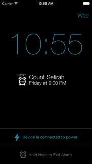 shabbos clock iphone screenshot 1