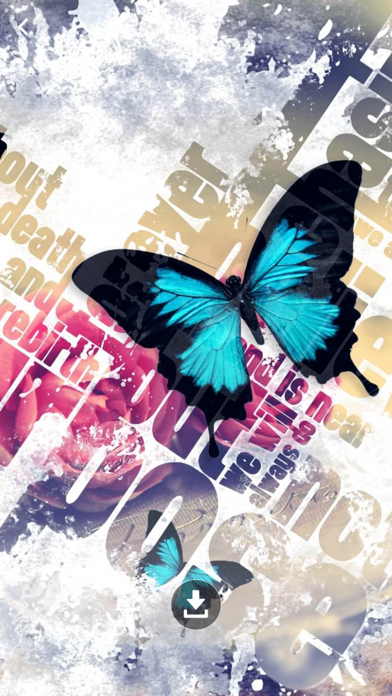 Screenshot #3 pour HD Wallpaper : Butterfly