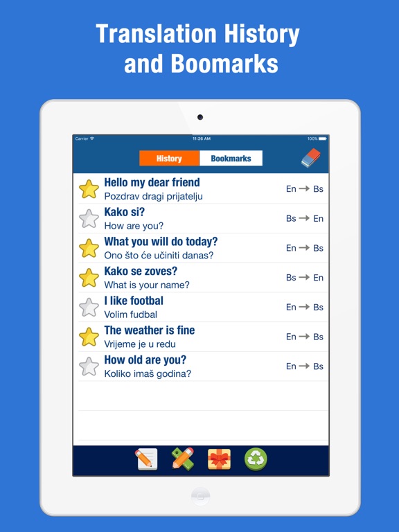 Screenshot #5 pour Traducteur bosniaque français, Bosnie dictionnaire
