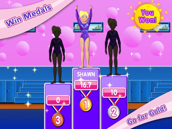 Elite Gymnastics Events Games iPad app afbeelding 5