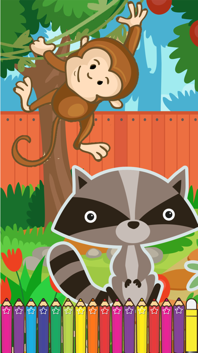 How to cancel & delete Monkeys Coloring Fun for kids the Fourth Edition from iphone & ipad 1