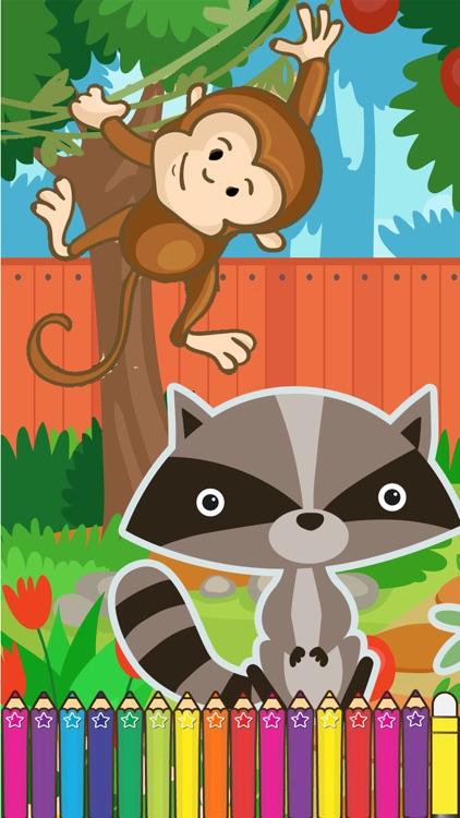 Monkeys Coloring Fun for kids the Fourth Edition