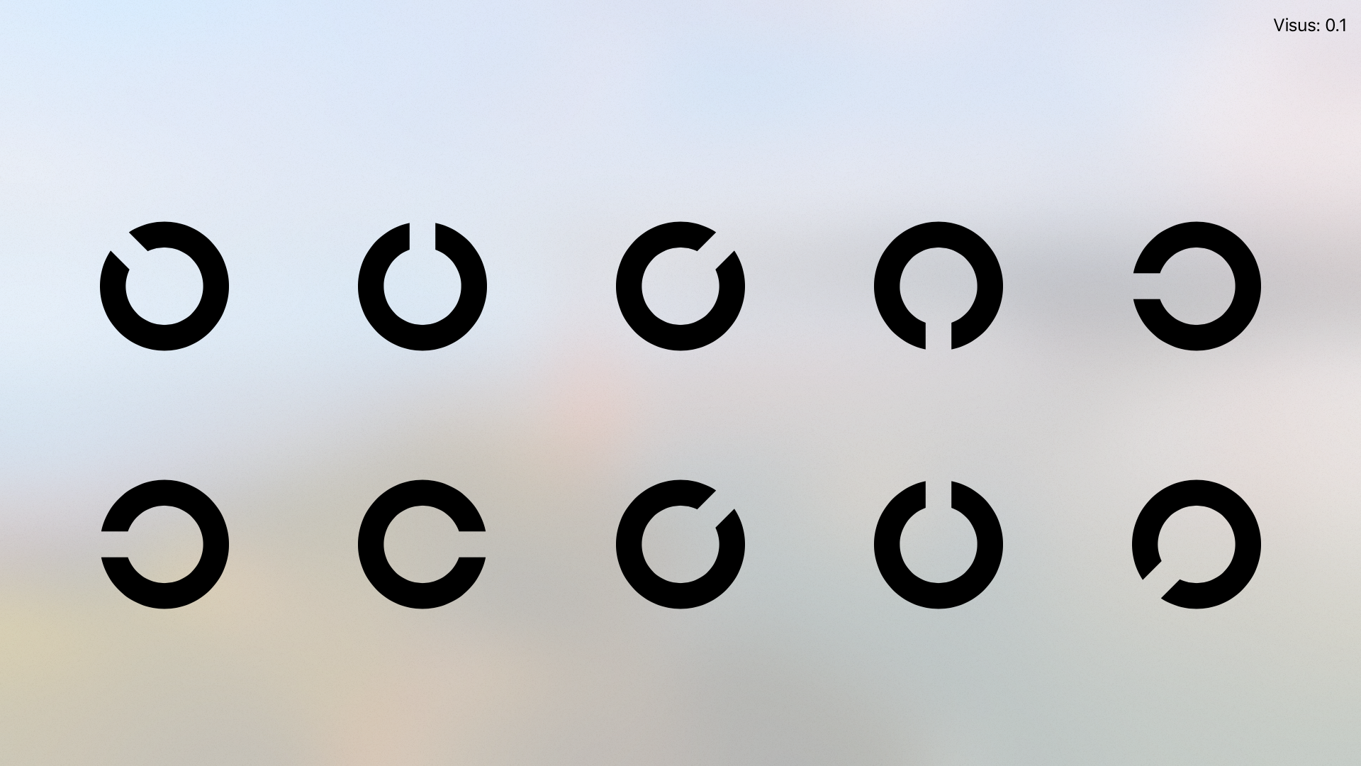 UbiVision Refraction Eyechart screenshot 3