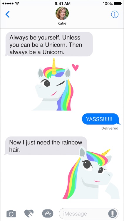 Unicorn Stickers Pack