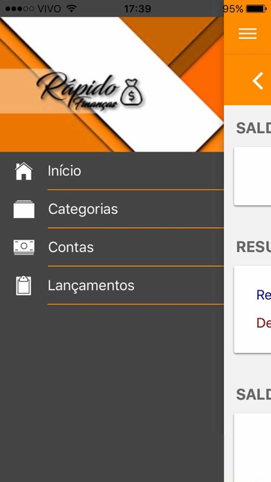 Rápido Finanças screenshot