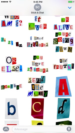 Ransom Note Stickers(圖2)-速報App