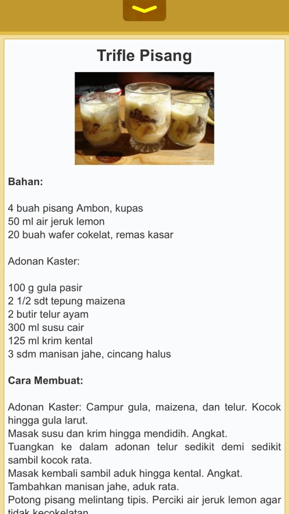 Resep Pisang Indonesia