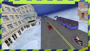 Adrenaline Rush of Purple Passenger Bus Simulator screenshot #1 for iPhone