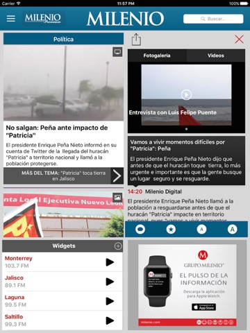 Milenio Impreso screenshot 2