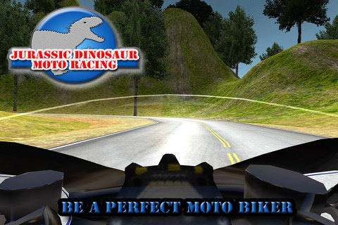 Jurassic Dinosaur Moto Racing Simulator screenshot 3