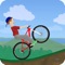 Ride your bike in fine scenery and collect points for wheelies