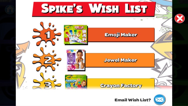 Crayola Kids' Holiday Wish List screenshot-3