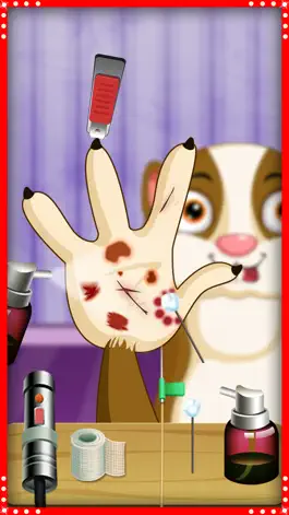 Game screenshot Xmas Little Pet Hand Doctor - Holiday Kids Game hack