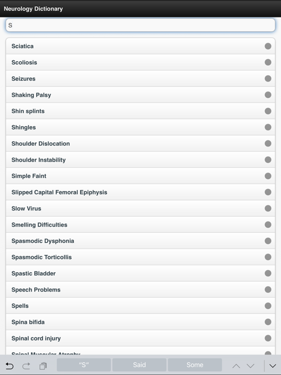Neurology Dictionary Offline