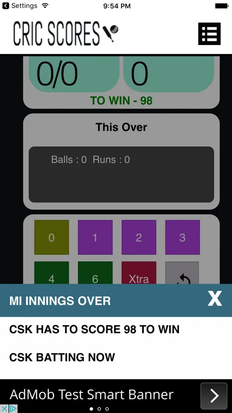 CricScores