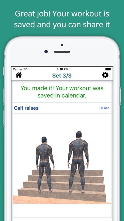 Stairs Workout Challenge Free - Build muscle, abs screenshot-3
