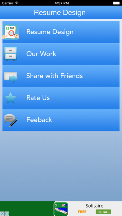 Screenshot #2 pour Comment faire pour créer un CV - Resume Conception
