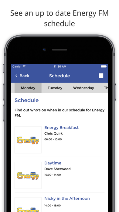 Screenshot #3 pour Energy FM Radio