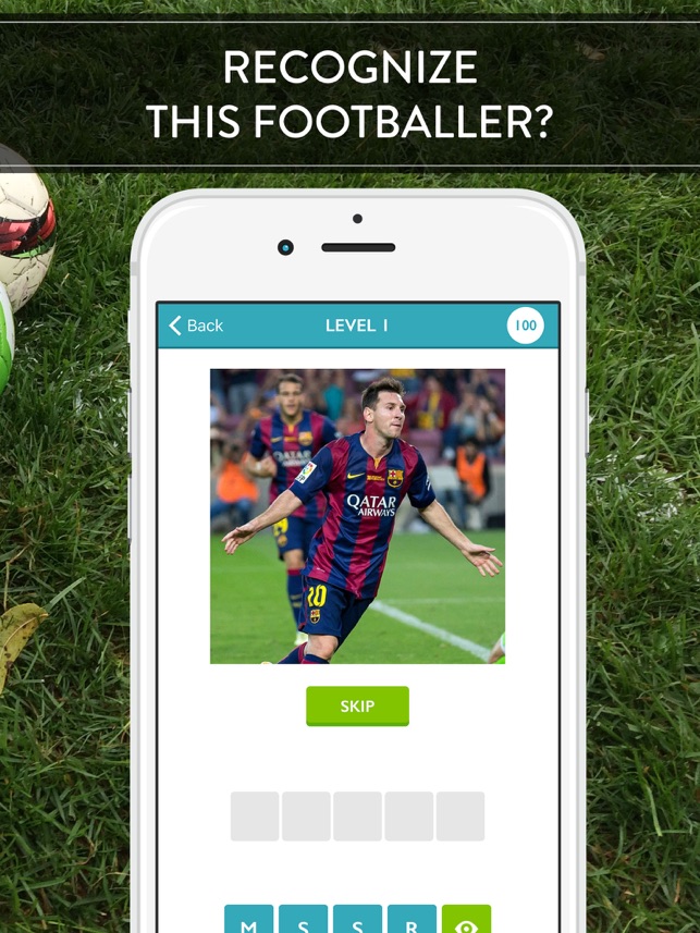 Footballer Quiz - Guess Soccer Football Player