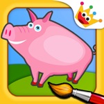 Download The Farm - Paint & Animal Sounds Games for Toddler app