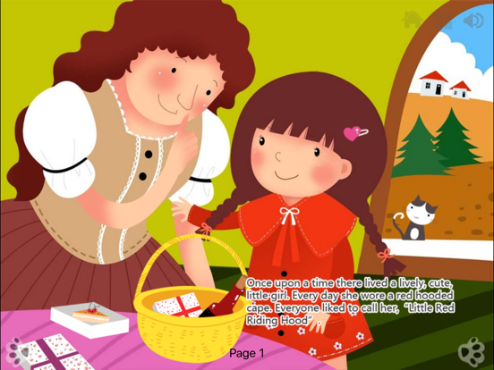 Screenshot #4 pour Little Red Riding Hood - Interactive Book iBigToy