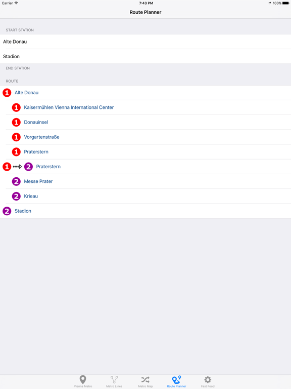 Screenshot #5 pour Vienne Metro