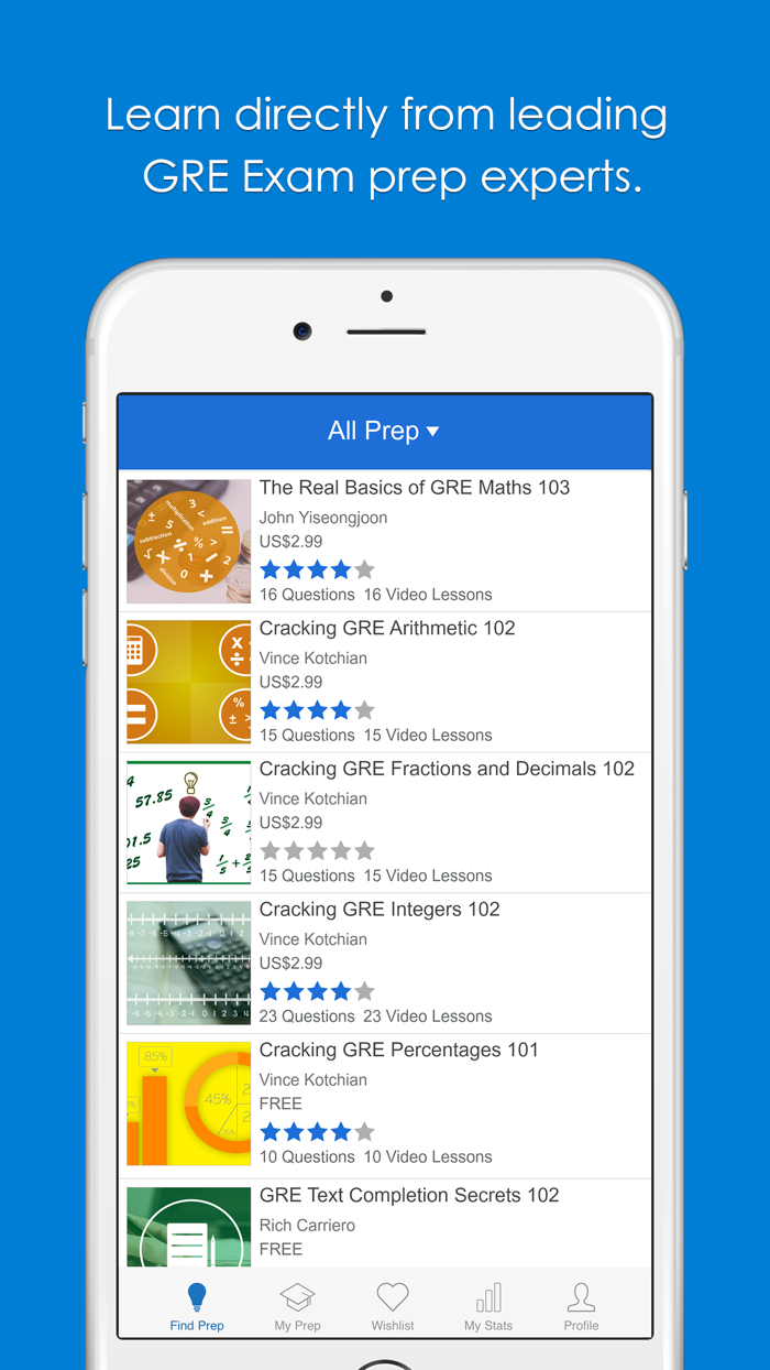 PrepEd GRE Exam Preparation