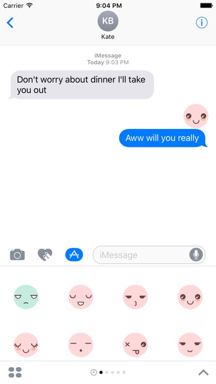 Kawaii Emoji Stickers Pack