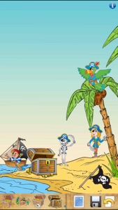 Pirate Sticker Book! screenshot #1 for iPhone