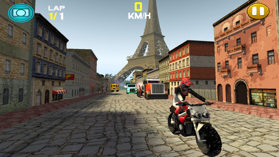 Paris Bike Stunt Action Racing Game: Speed Driving - 1.0a - (iOS)