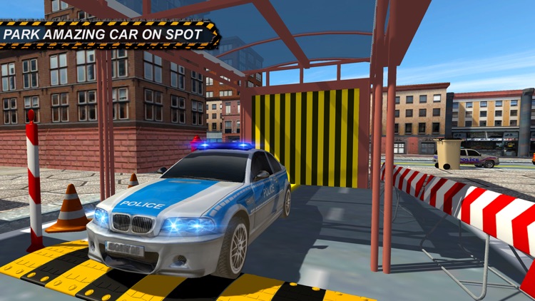 Extreme Police Car Parking 3D screenshot-4
